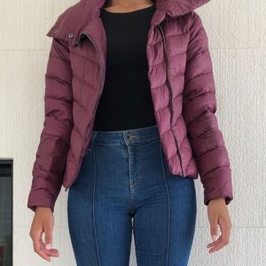 Purple Patagonia Puffy Jacket